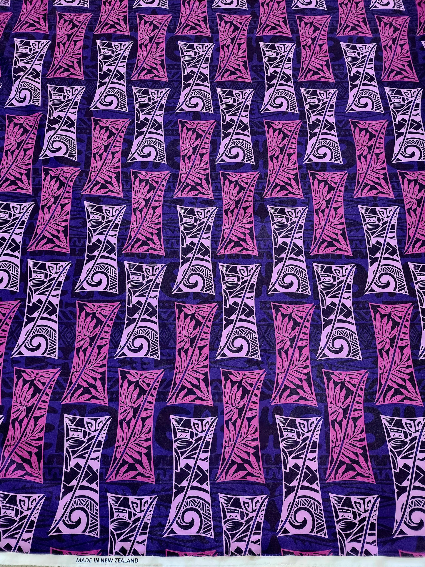 Polynesian Design #148 Purple Shades