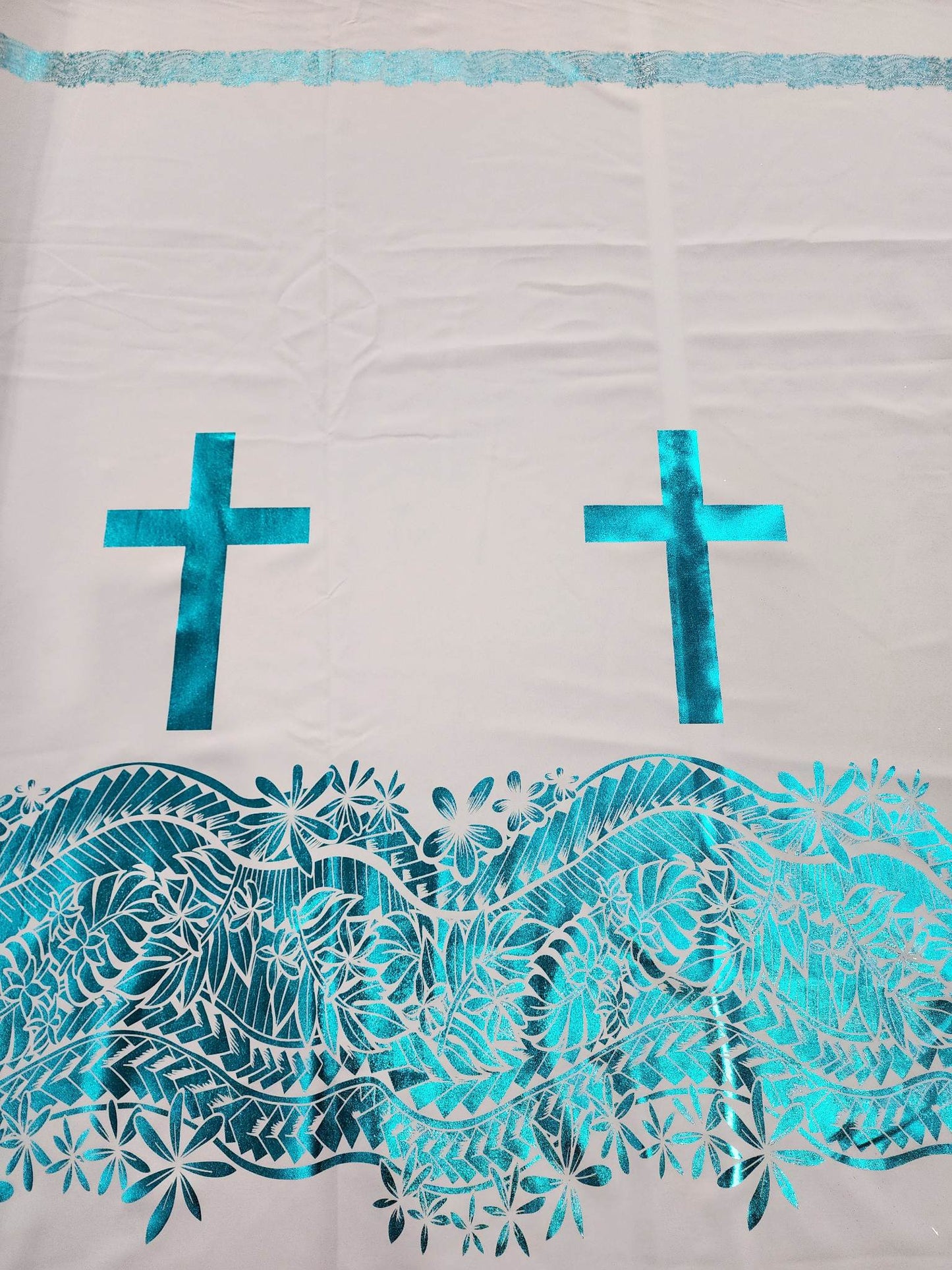 Shiny Church Design #3 Sky Blue