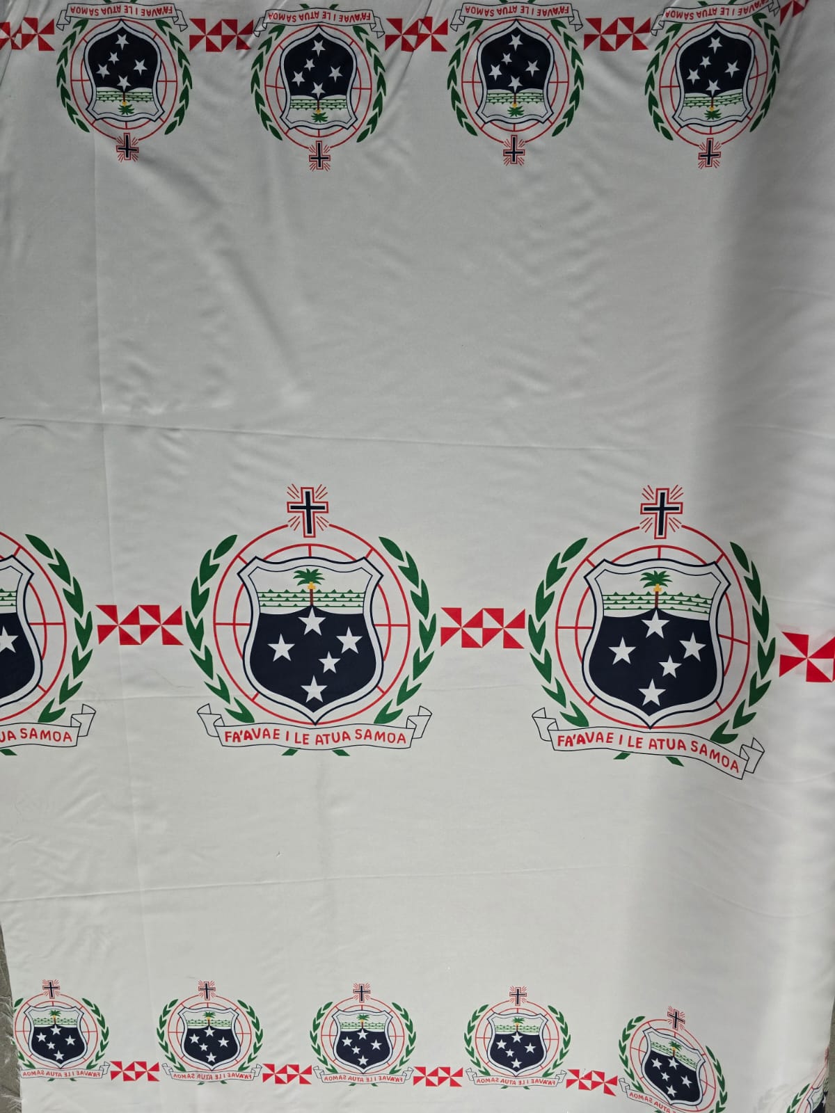 Polynesian Design #220 Samoan Coat Of Arms