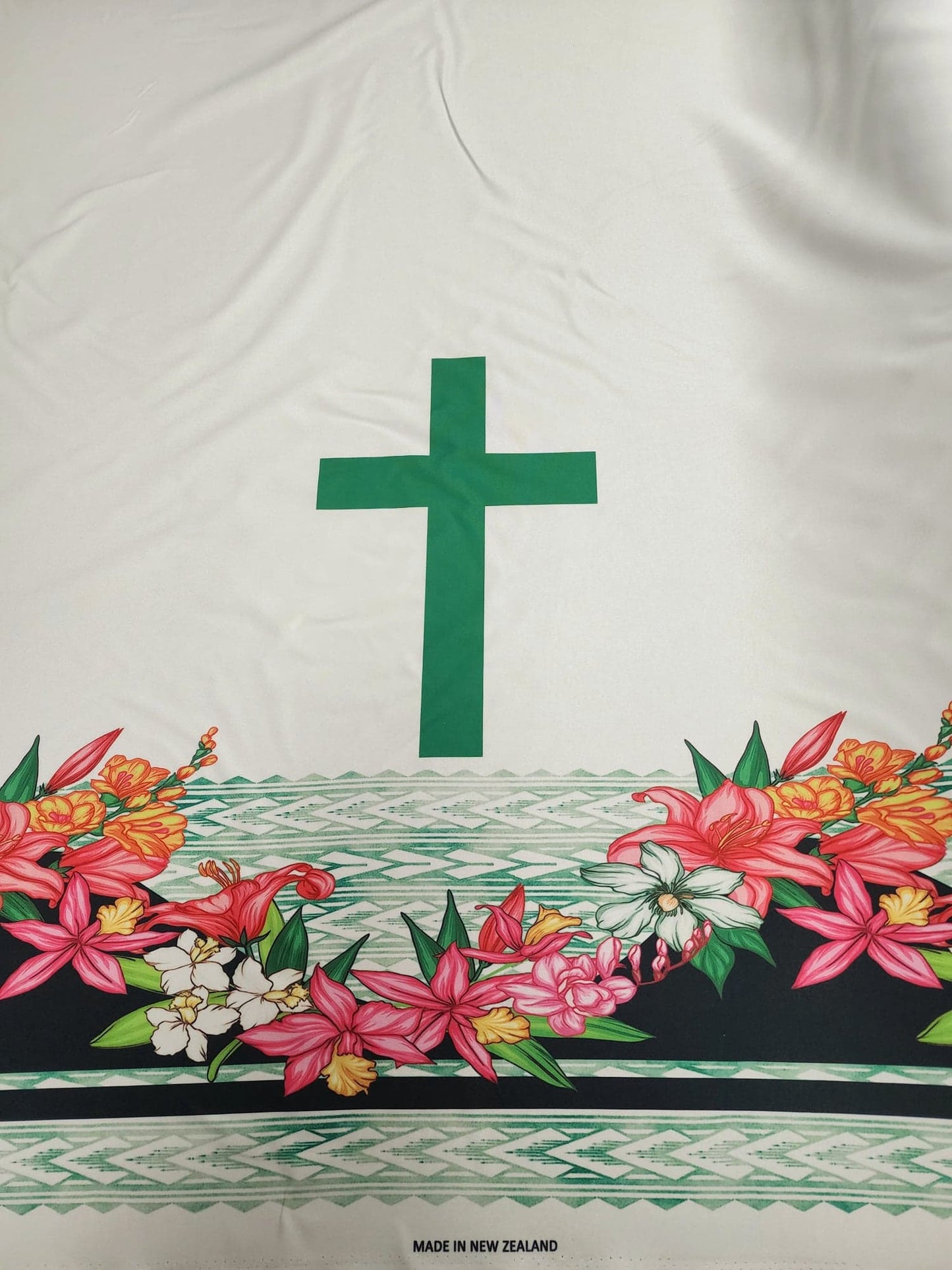Church Design #5 Green with border