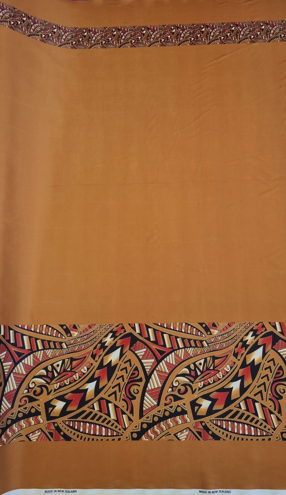 Polynesian Design #21 Brown, White and Black