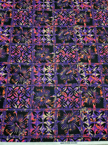 Polynesian Design #140 Multi Coloured