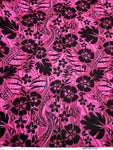 Polynesian Design #134 Pink and Black