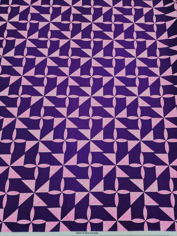 Polynesian Design #133 Pink and Purple