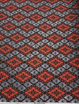 Polynesian Design #130 Red, Black and Grey