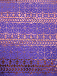 Shiny Polyester Design #38 Pink on Purple