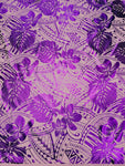 Shiny Polyester Design #45 Pink on Purple