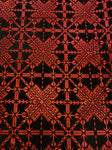 Shiny Polyester Design #84 Red on Black