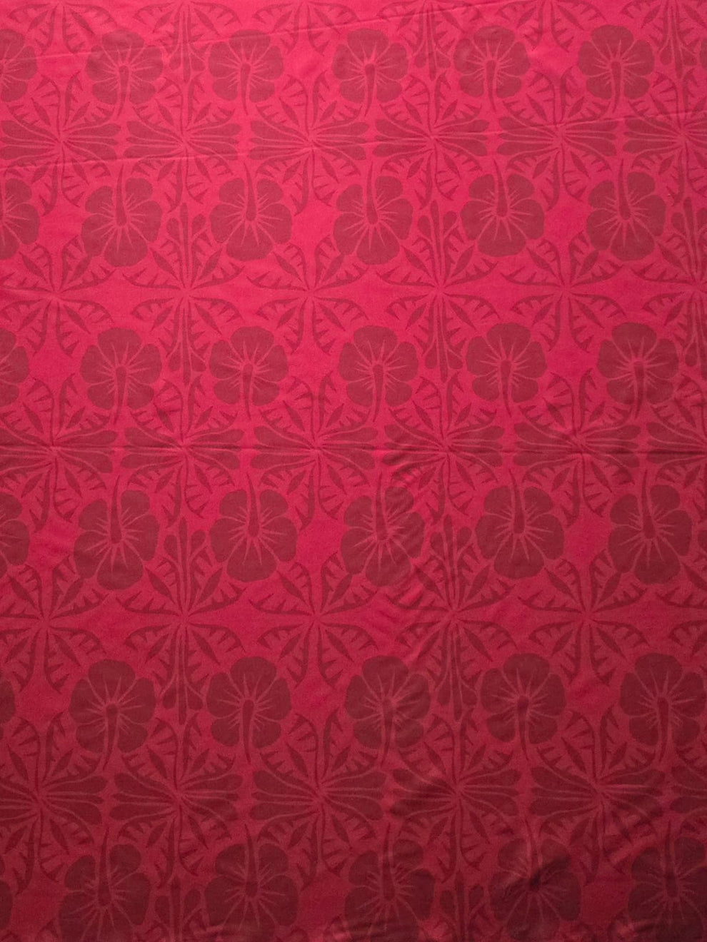 Polynesian Design #213 Red and Red – Tokouso Fabrics