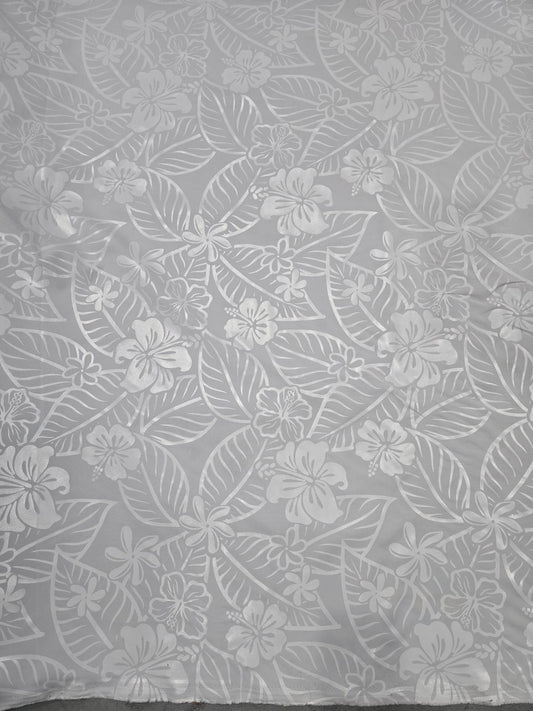 Non Stretch White on White