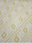 Polynesian Design #158 Gold and White