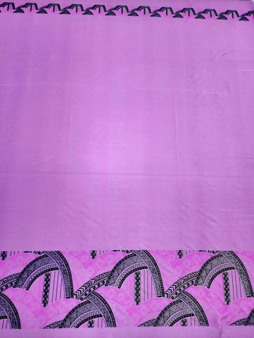 Polynesian Design #192 Purple and Black border