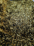 Gold Heavy Sequin Spangle on Velvet