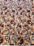 Polynesian Design #106 Brown and Cream (Full design)