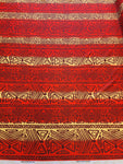 Polynesian Design #113 Red and Yellow