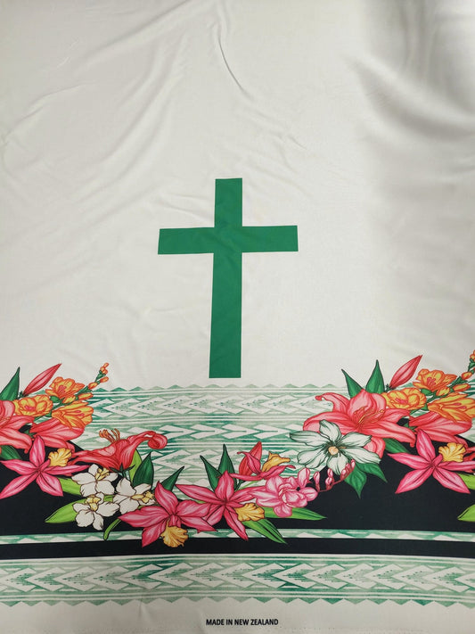 Church Design #5 Green with border