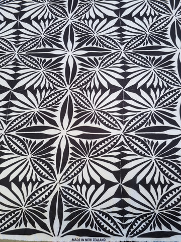 Polynesian Design #24 Black and White