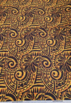 Polynesian Design #20 Yellow and Black