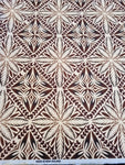 Polynesian Design #14 Cream and Brown